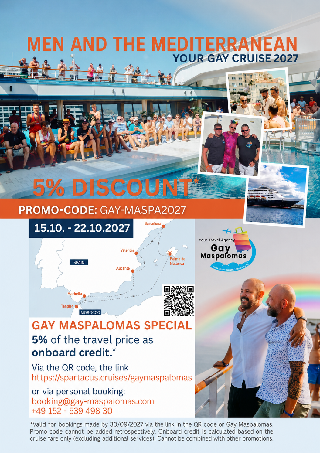 Spartacus Gay Cruise 2027 - European Gay Cruise
